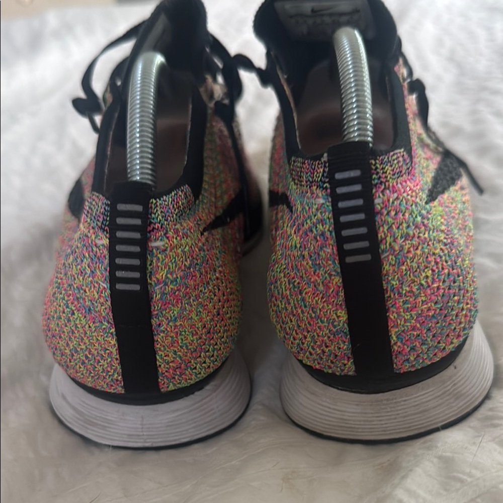 Nike Multicolor Flyknit Racer Shoes - Picture 6 of 7